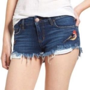 STS Blue Embroidered Shorts Sz 29